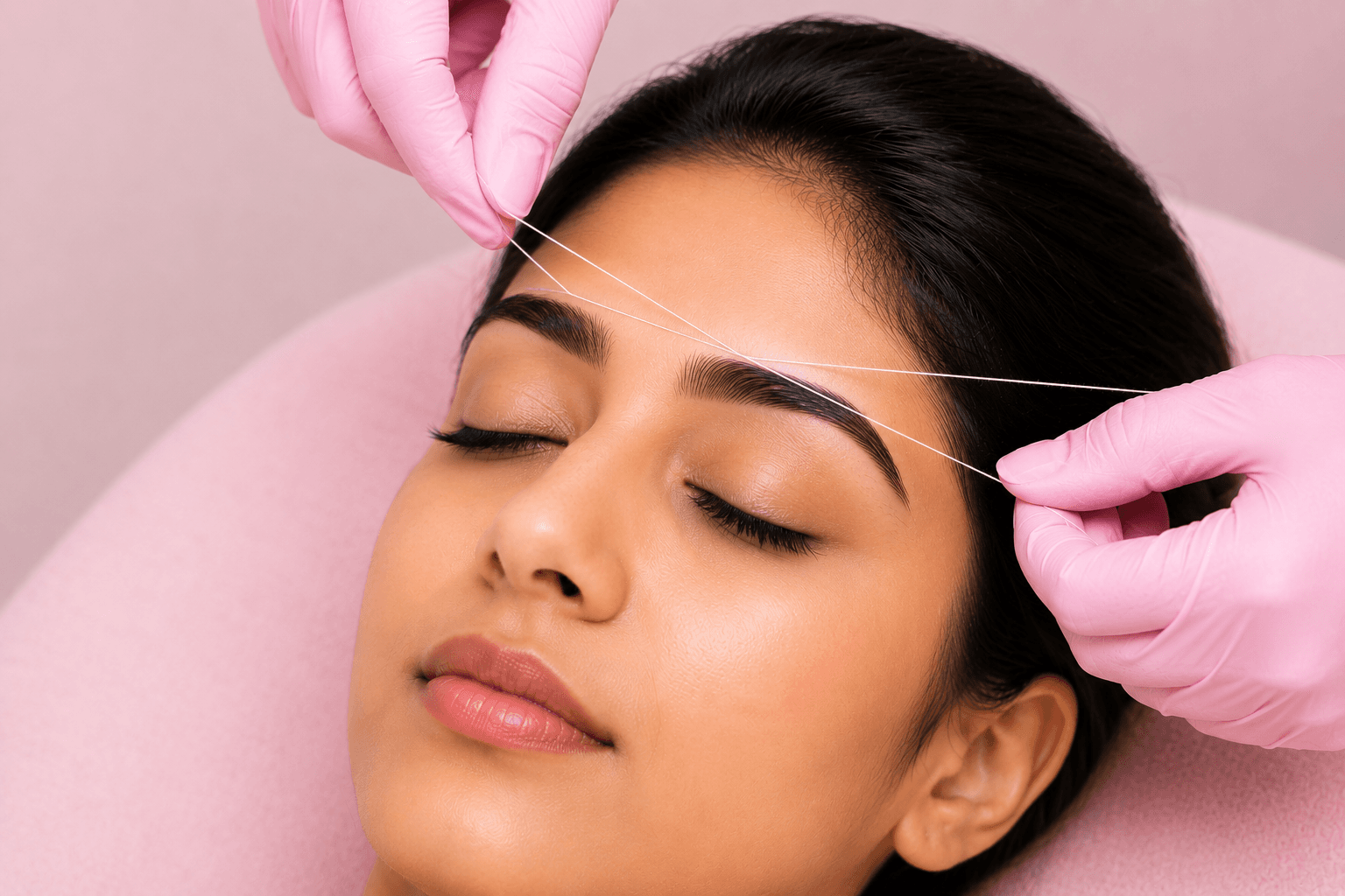 Expert full body waxing and eyebrow threading for perfectly sculpted brows in Alexandria, VA